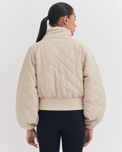 Balloon Sleeve Light Puffer