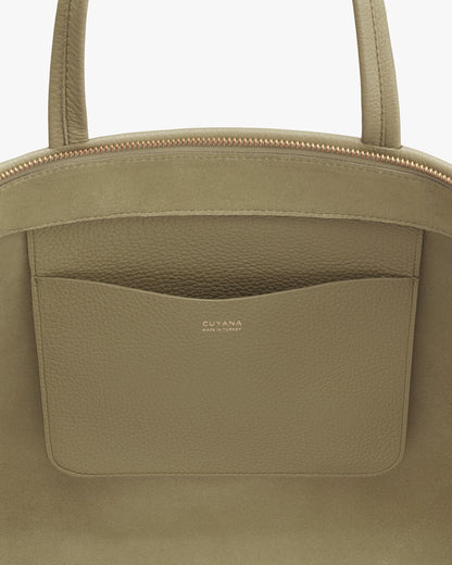 Tall Easy Zipper Tote