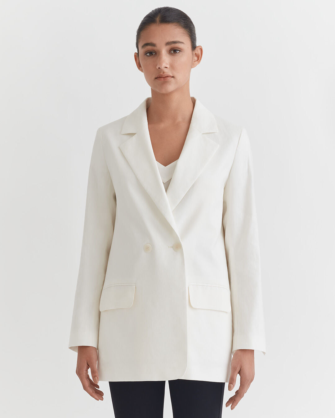 Linen Relaxed Blazer
