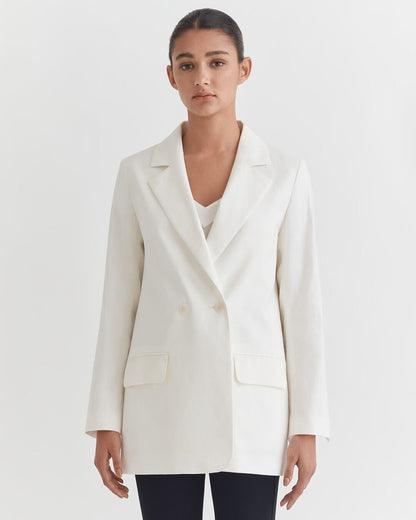 Linen Relaxed Blazer