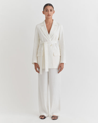 Linen Relaxed Blazer