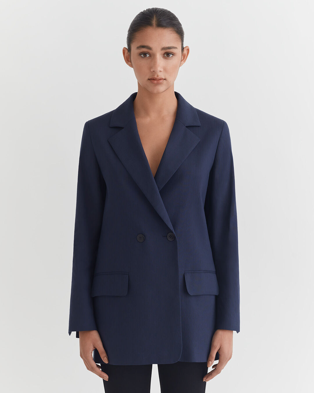 Linen Relaxed Blazer