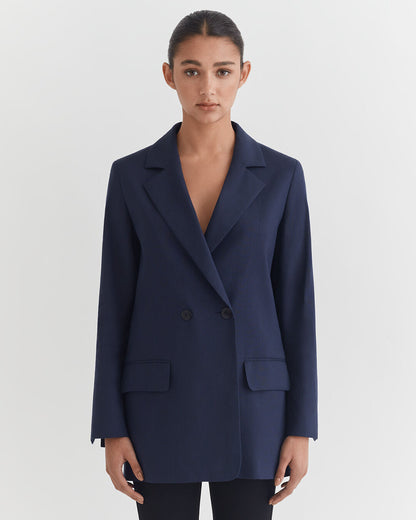 Linen Relaxed Blazer