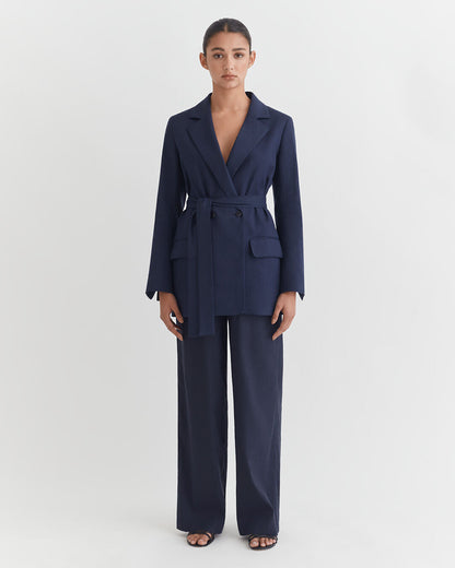 Linen Relaxed Blazer