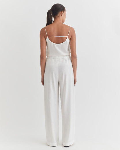 Linen Wide Leg Pant