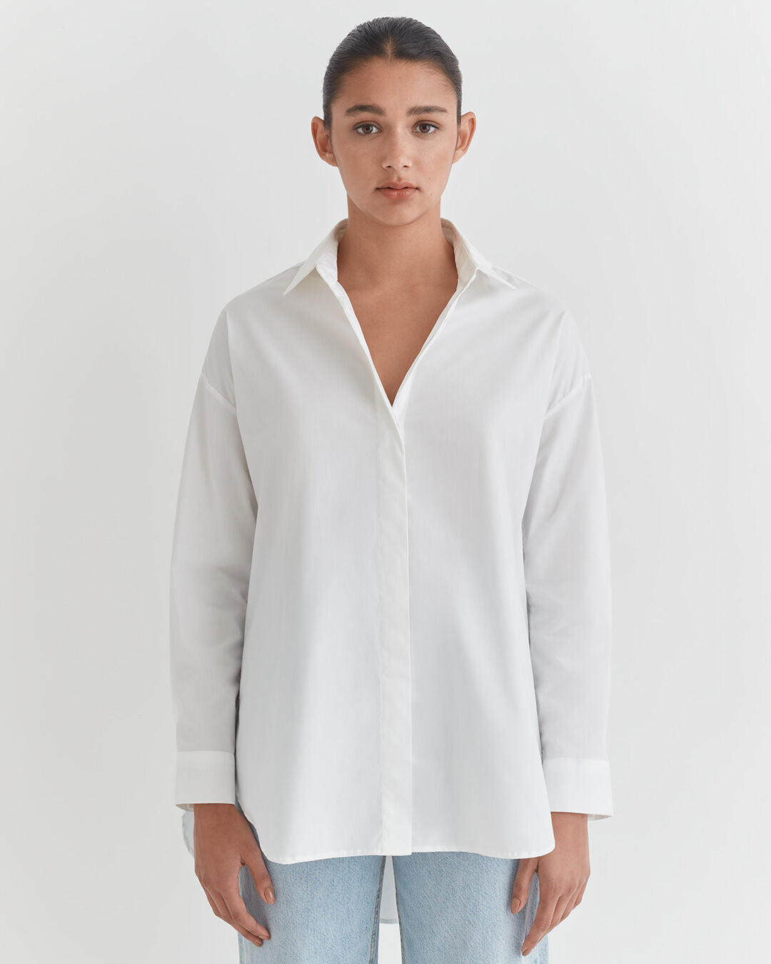 Poplin Oversized Shirt