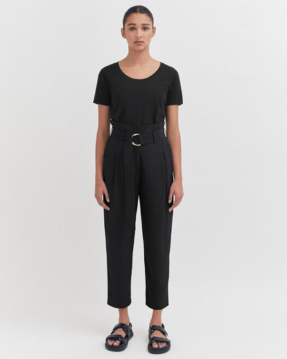 Silk Paperbag Pant