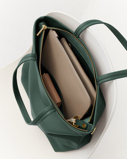 Tall Easy Zipper Tote