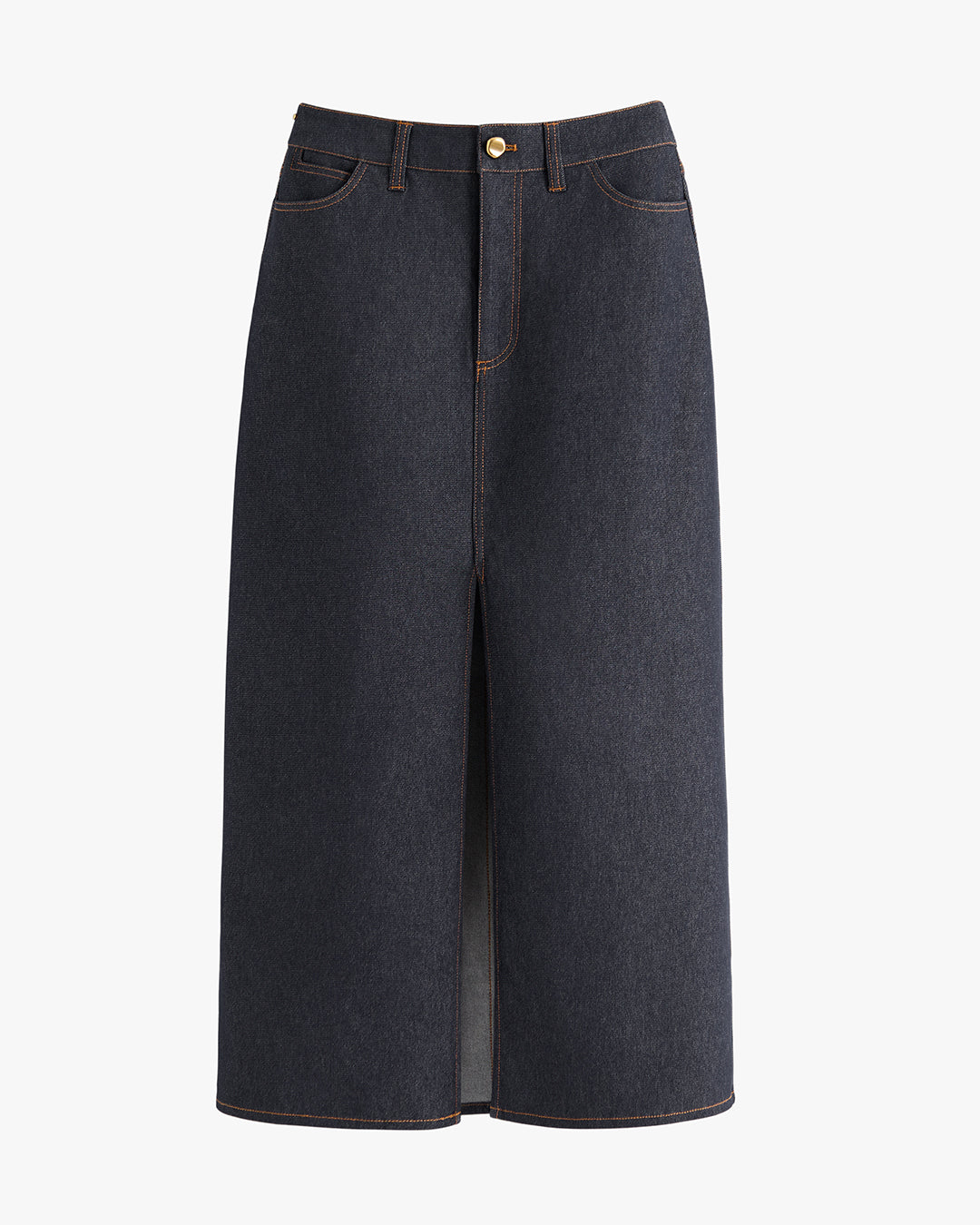 Front Slit Maxi Skirt