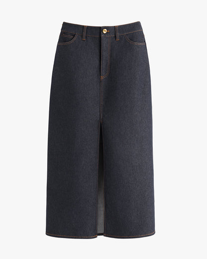 Front Slit Maxi Skirt