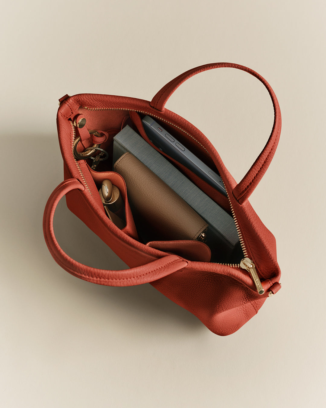 Mini Easy Zipper Tote