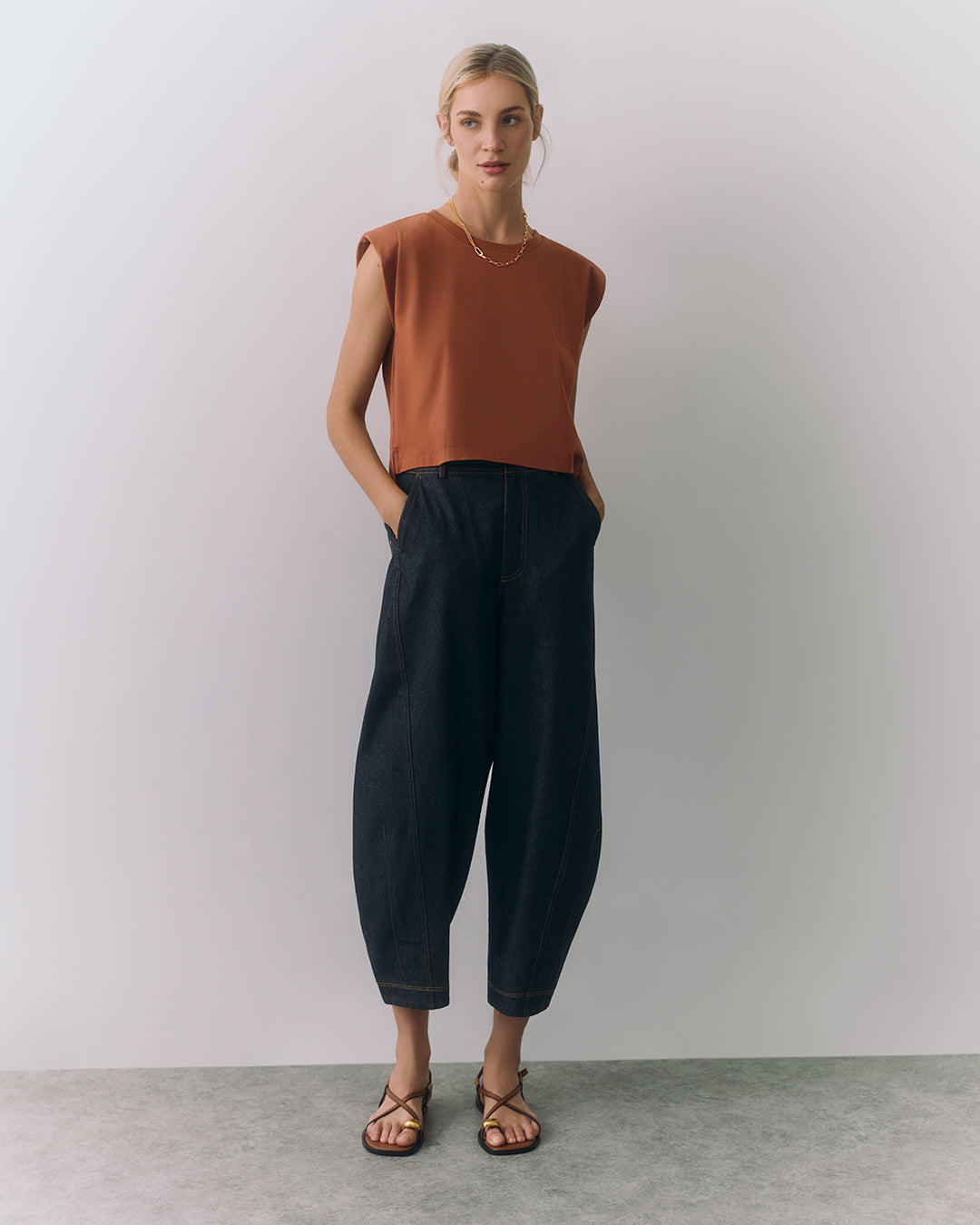 Pima Boxy Tank