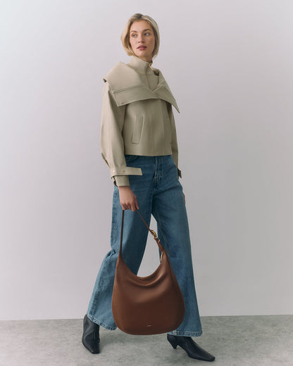 Overlay Collar Jacket