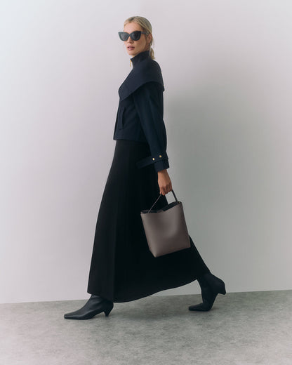 Overlay Collar Jacket