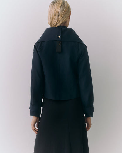 Overlay Collar Jacket