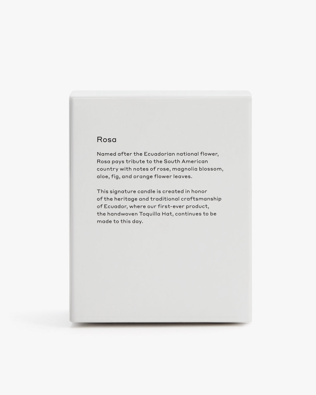 Rosa Candle