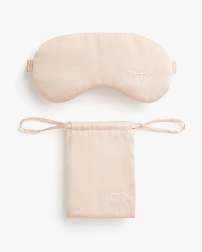 Washable Charmeuse Eye Mask