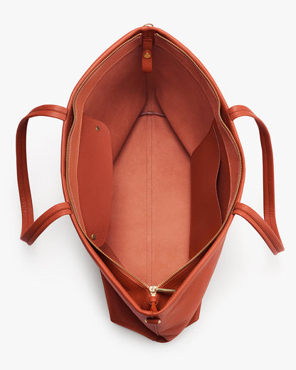 Tall Easy Zipper Tote