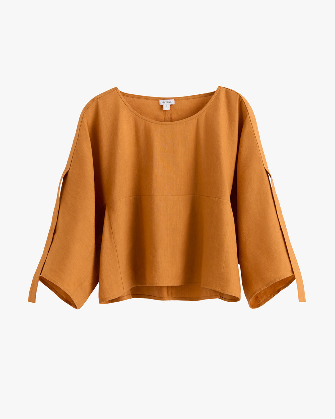 Linen Adjustable Sleeve Top