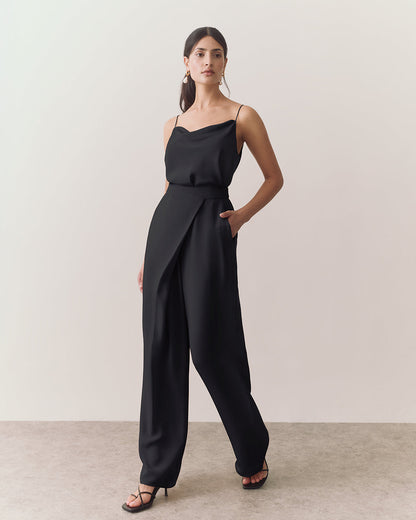 Silk Overlay Pant