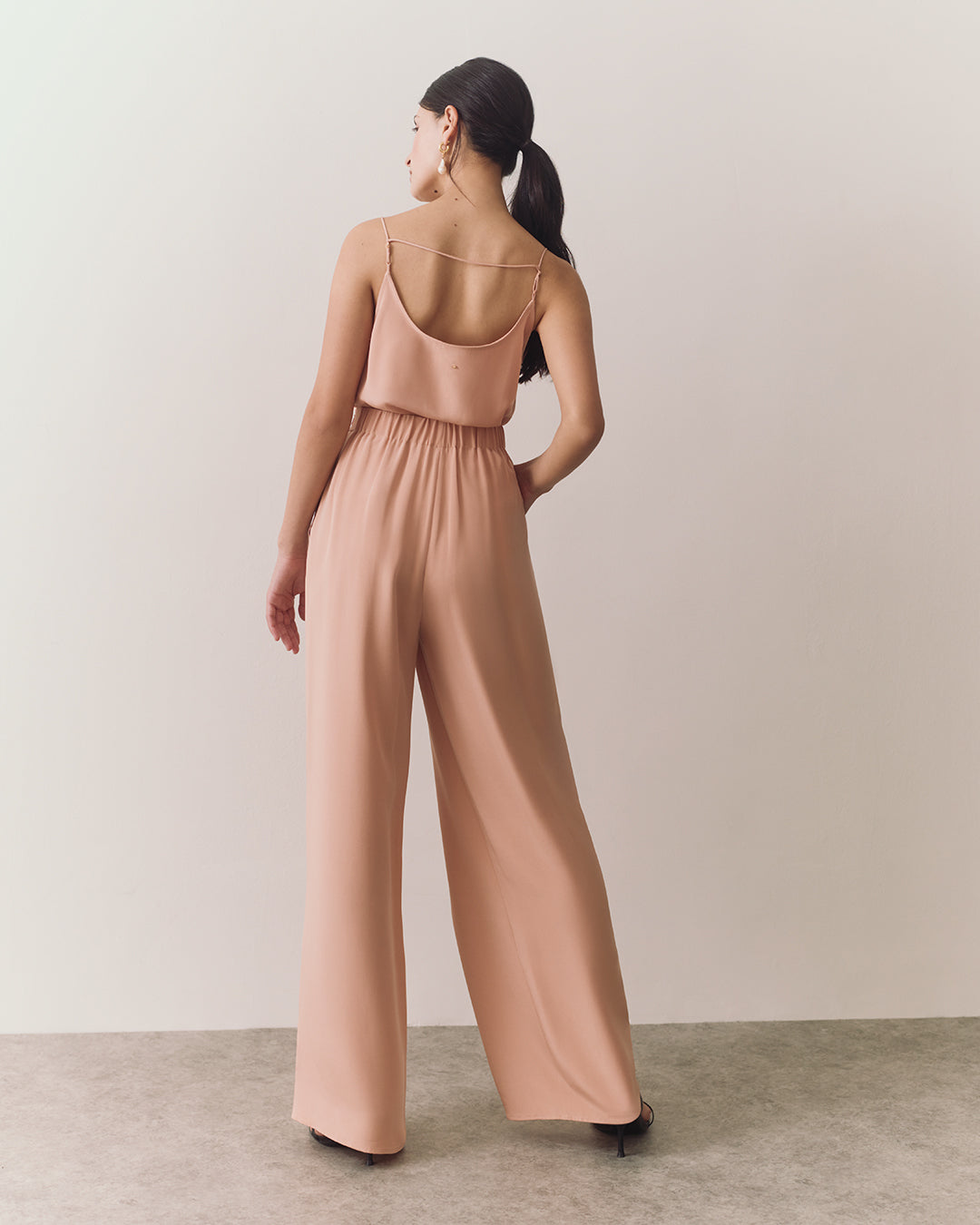 Silk Overlay Pant