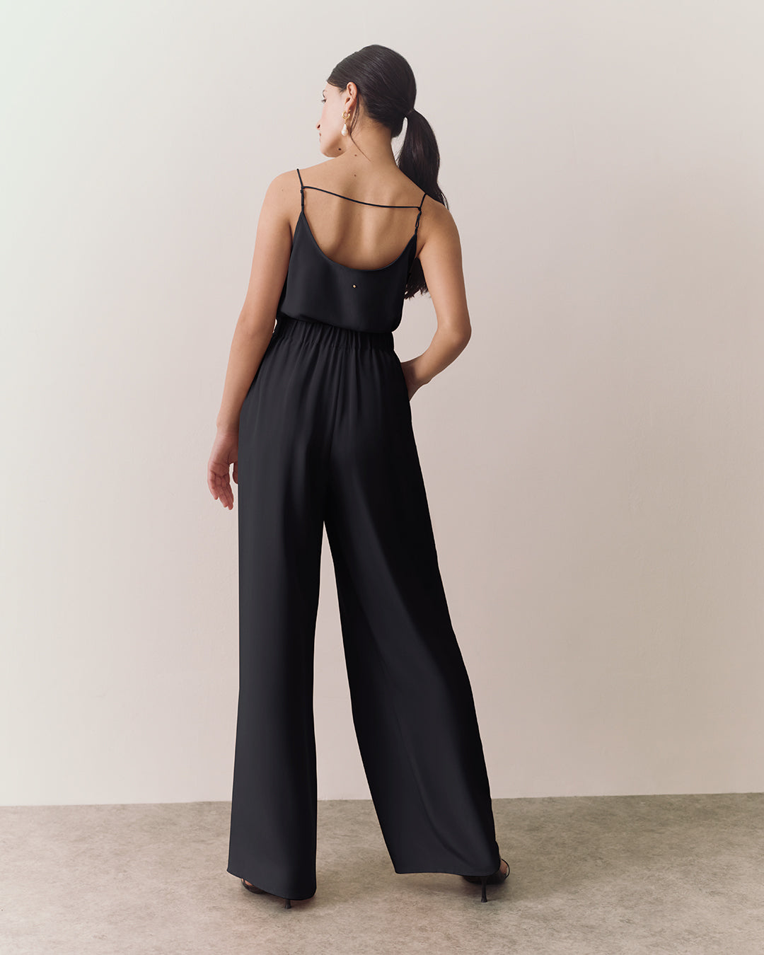 Silk Overlay Pant