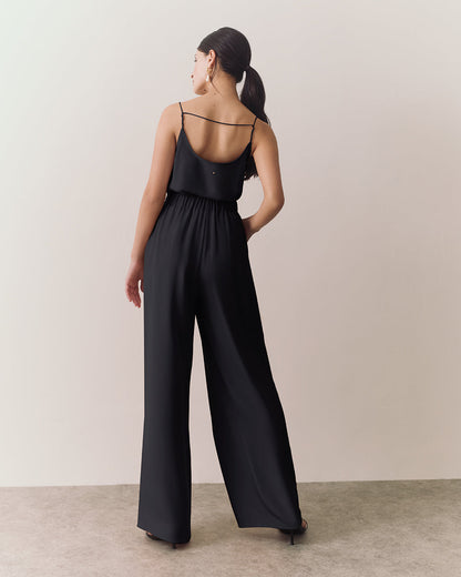 Silk Overlay Pant