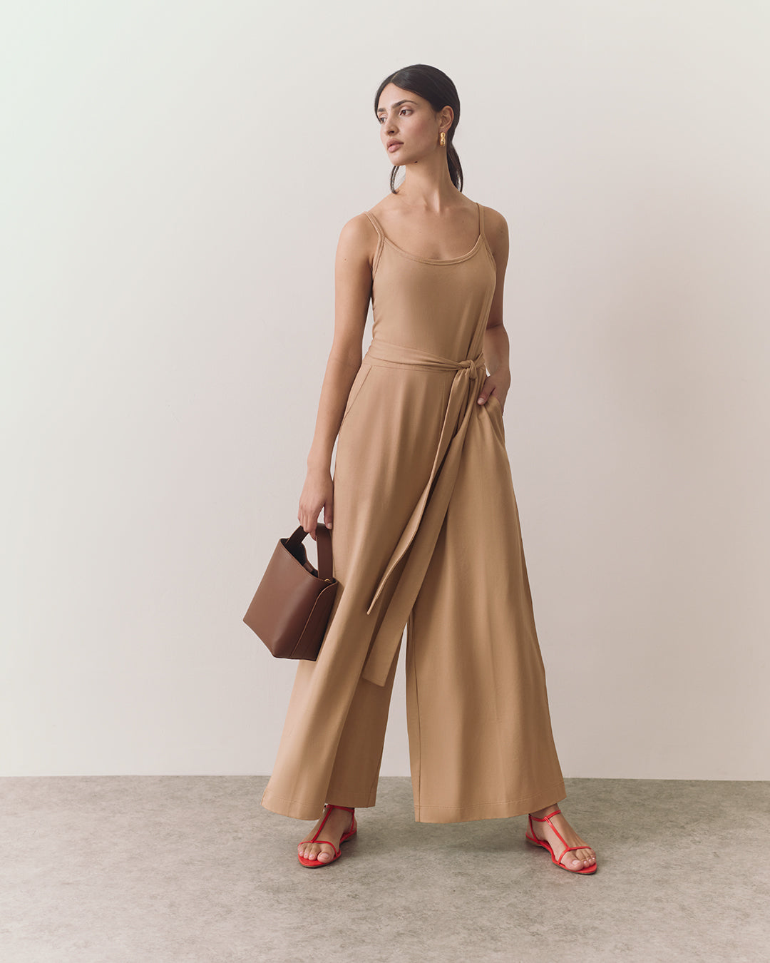 V-Back Jumpsuit