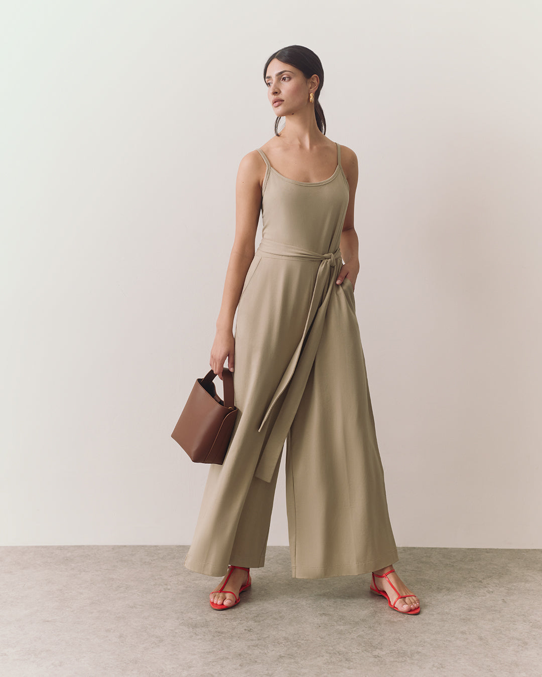 V-Back Jumpsuit