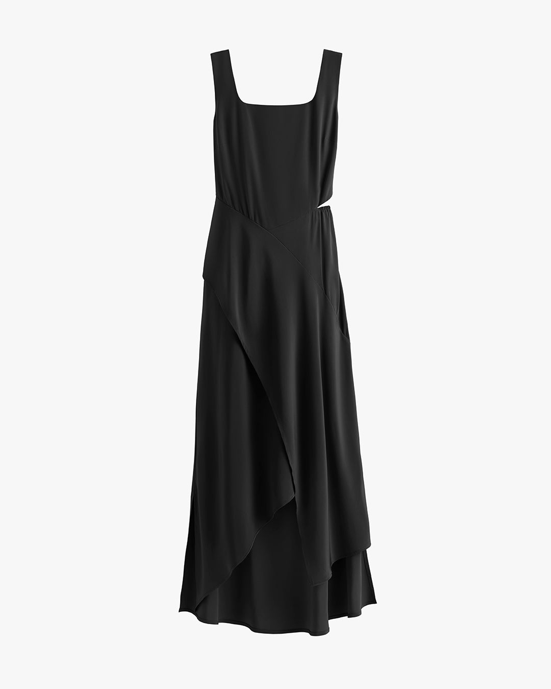 Silk Cut out Dress