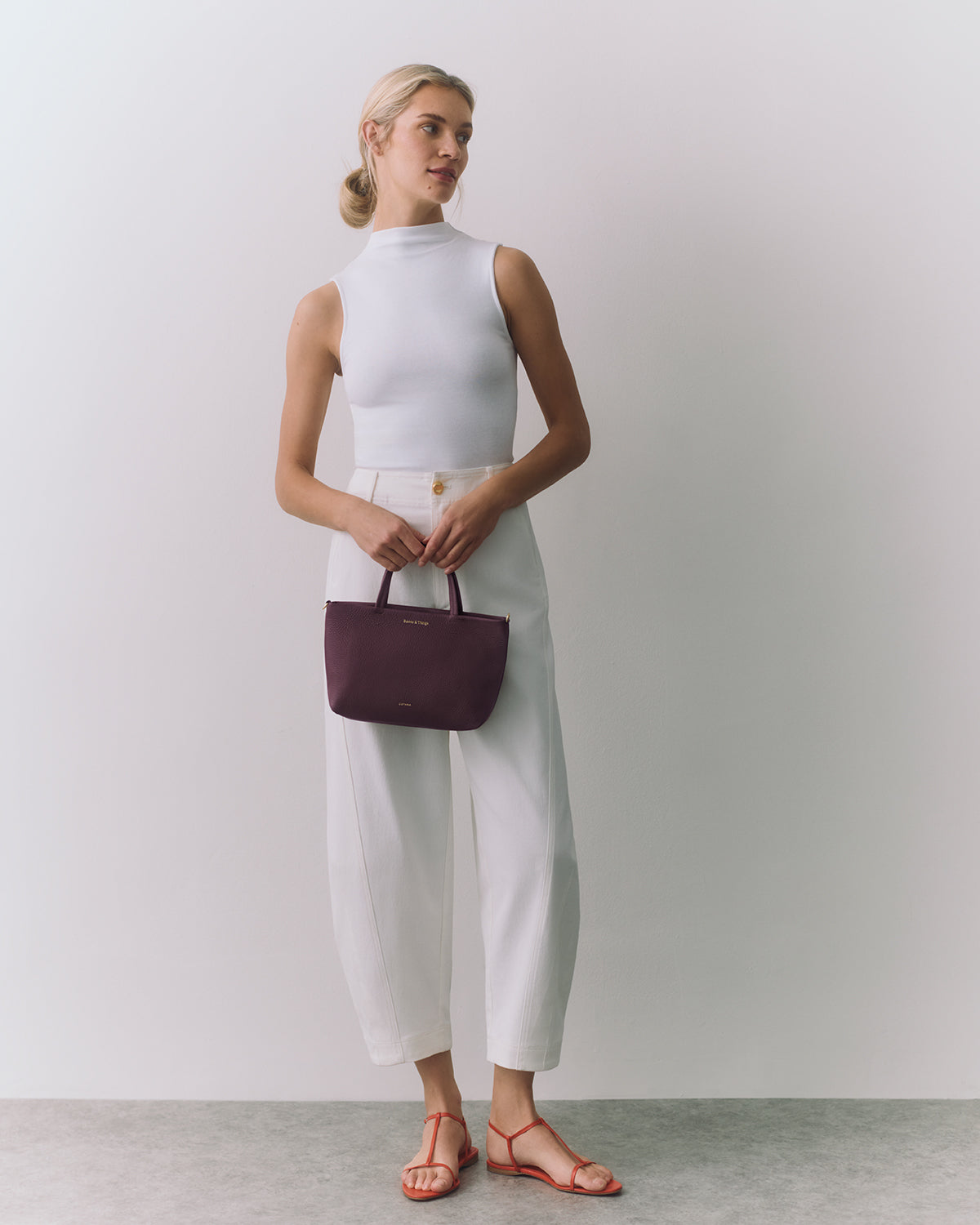Mini Easy Zipper Tote - Cuyana x Reese's Book Club