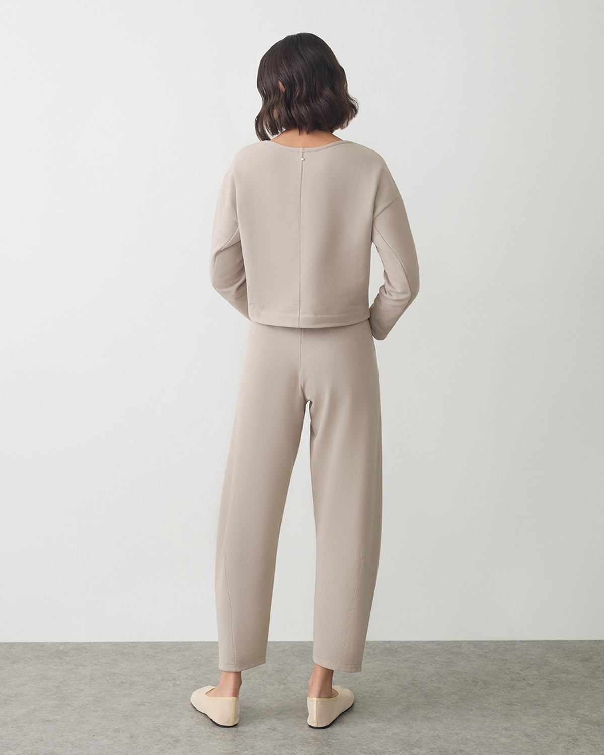 Fleece Cinched Top