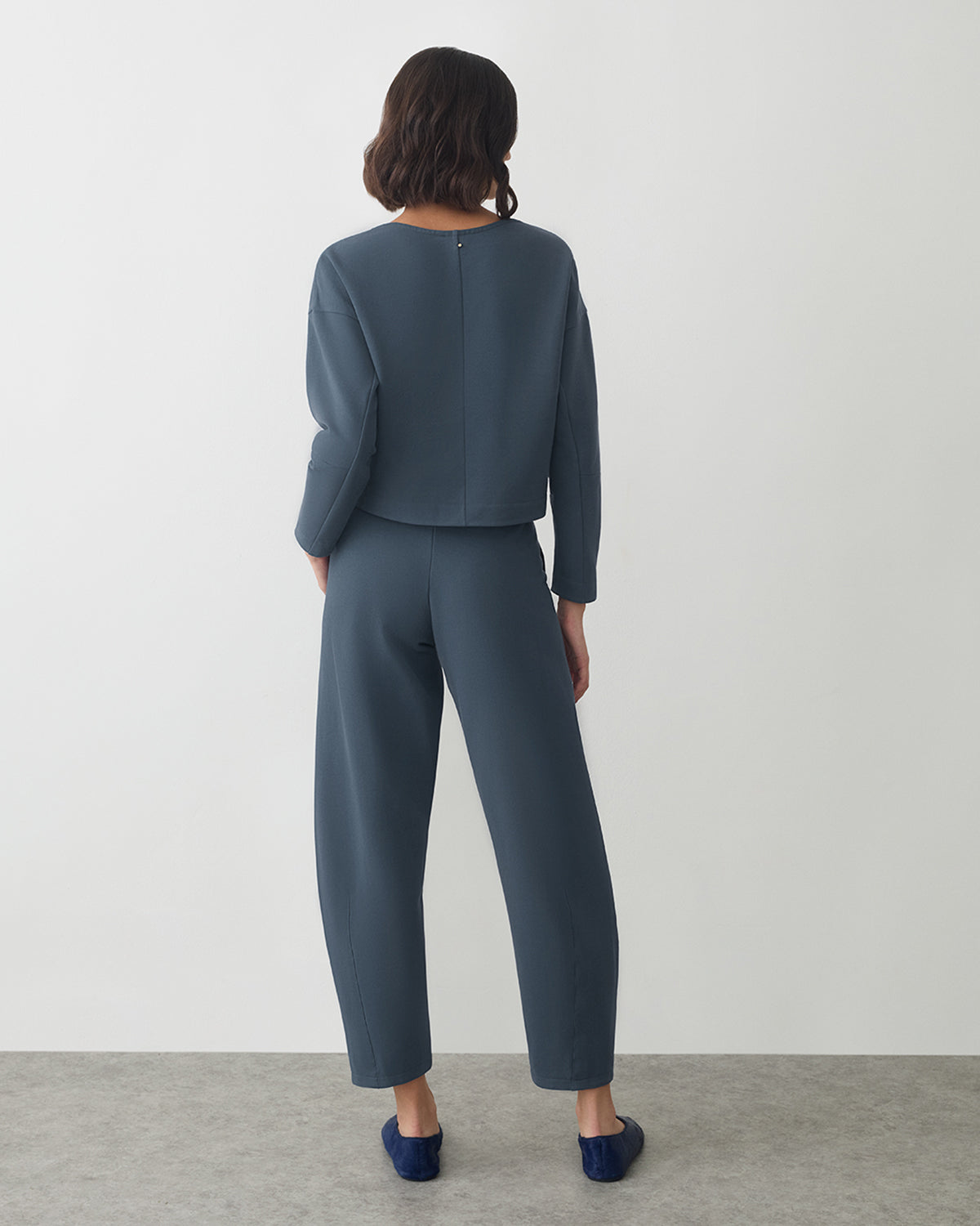 Fleece Barrel Pant