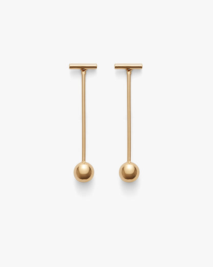 Bar Ear Jacket Earrings