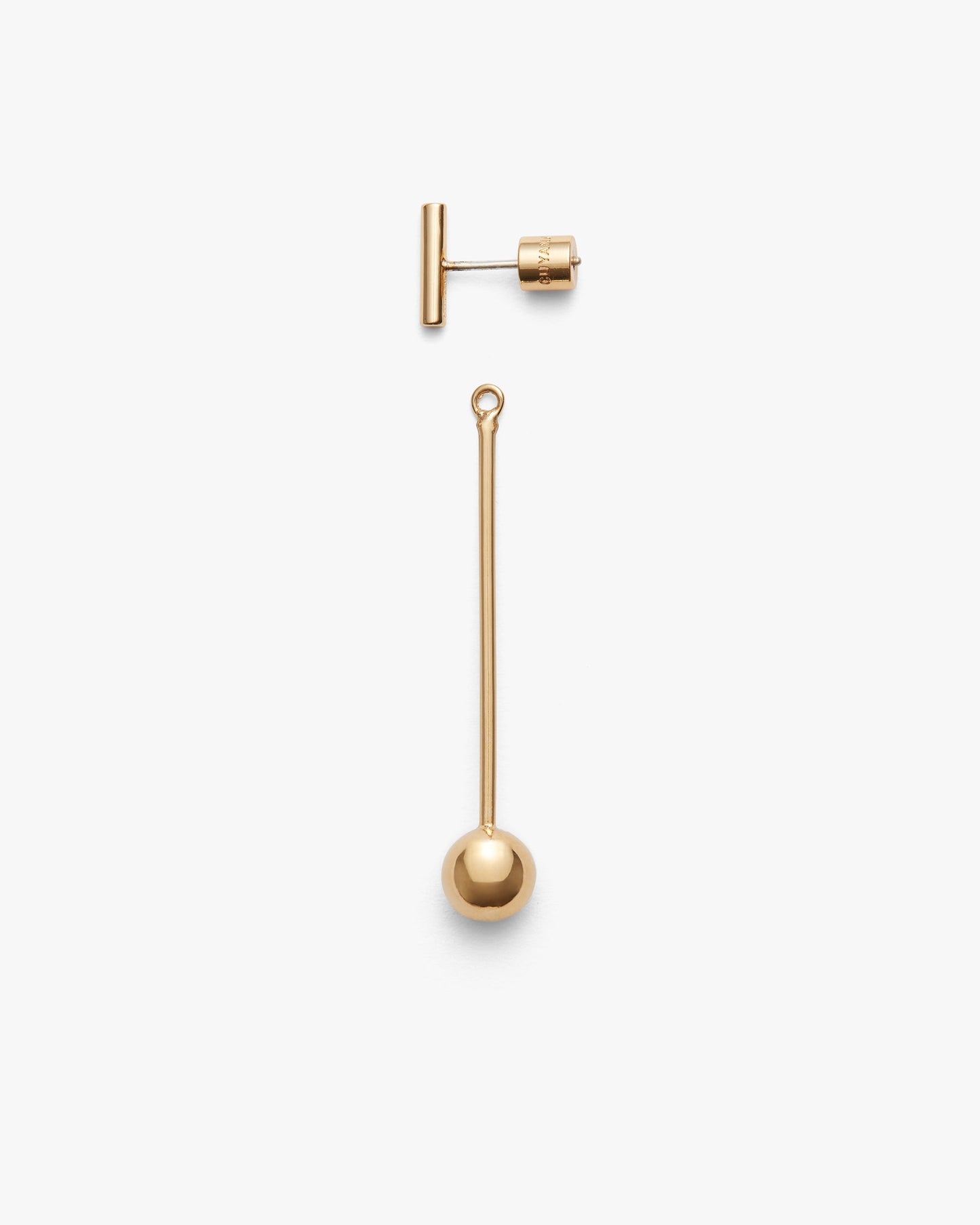 Bar Ear Jacket Earrings