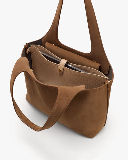 System Tote 16-inch (Suede)