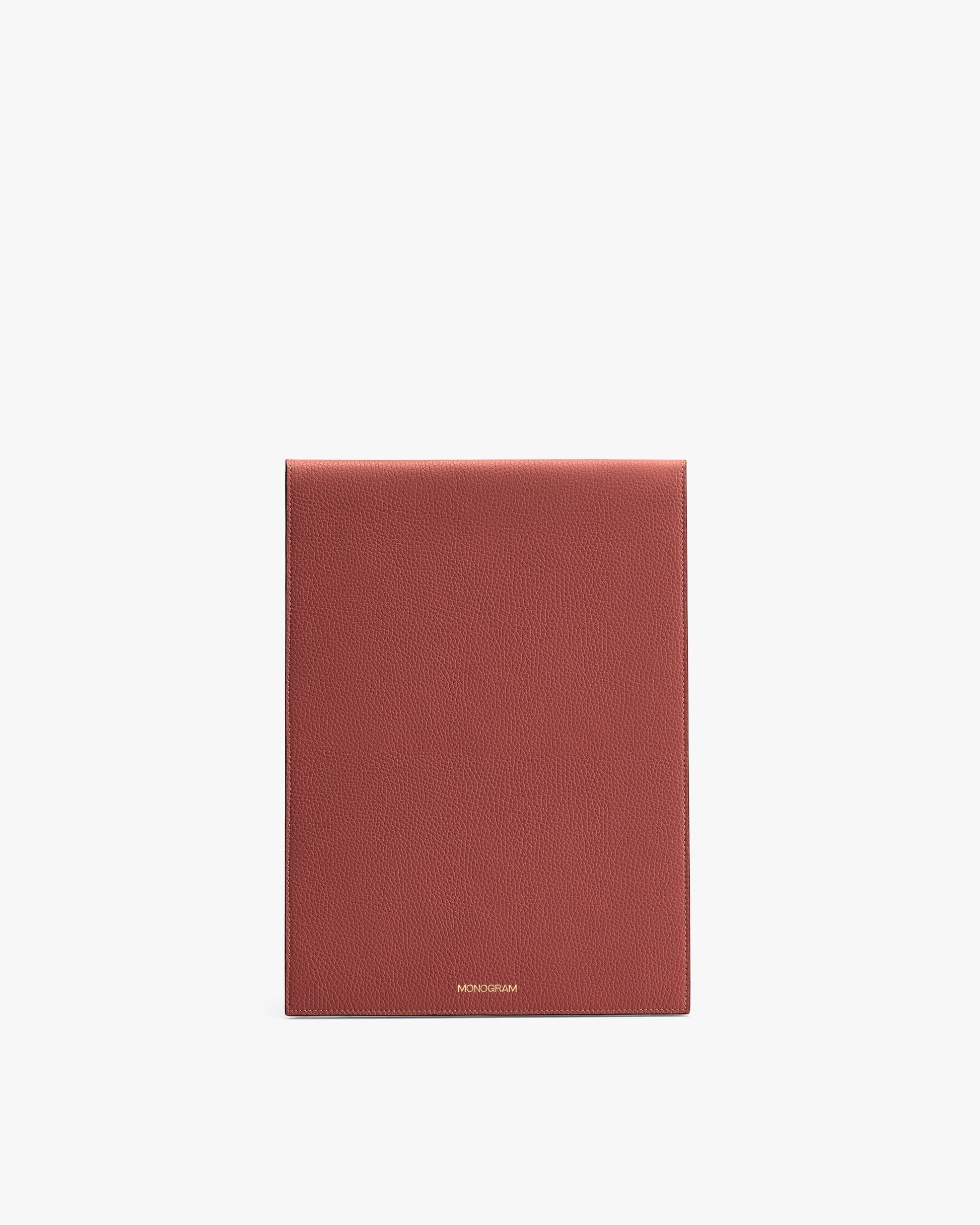 Convertible Leather Laptop Sleeve 13-14-inch