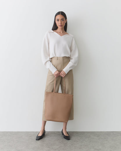 Tall Easy Zipper Tote