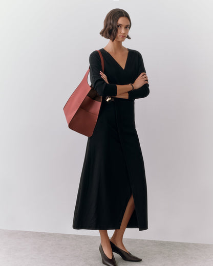 Oversized Double Loop Bag