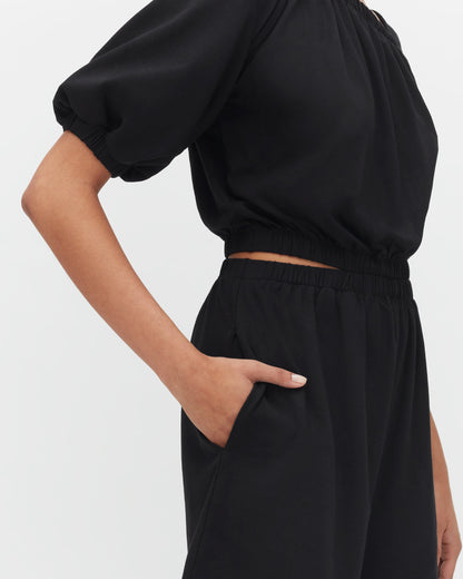 Gathered Front Jumpsuit