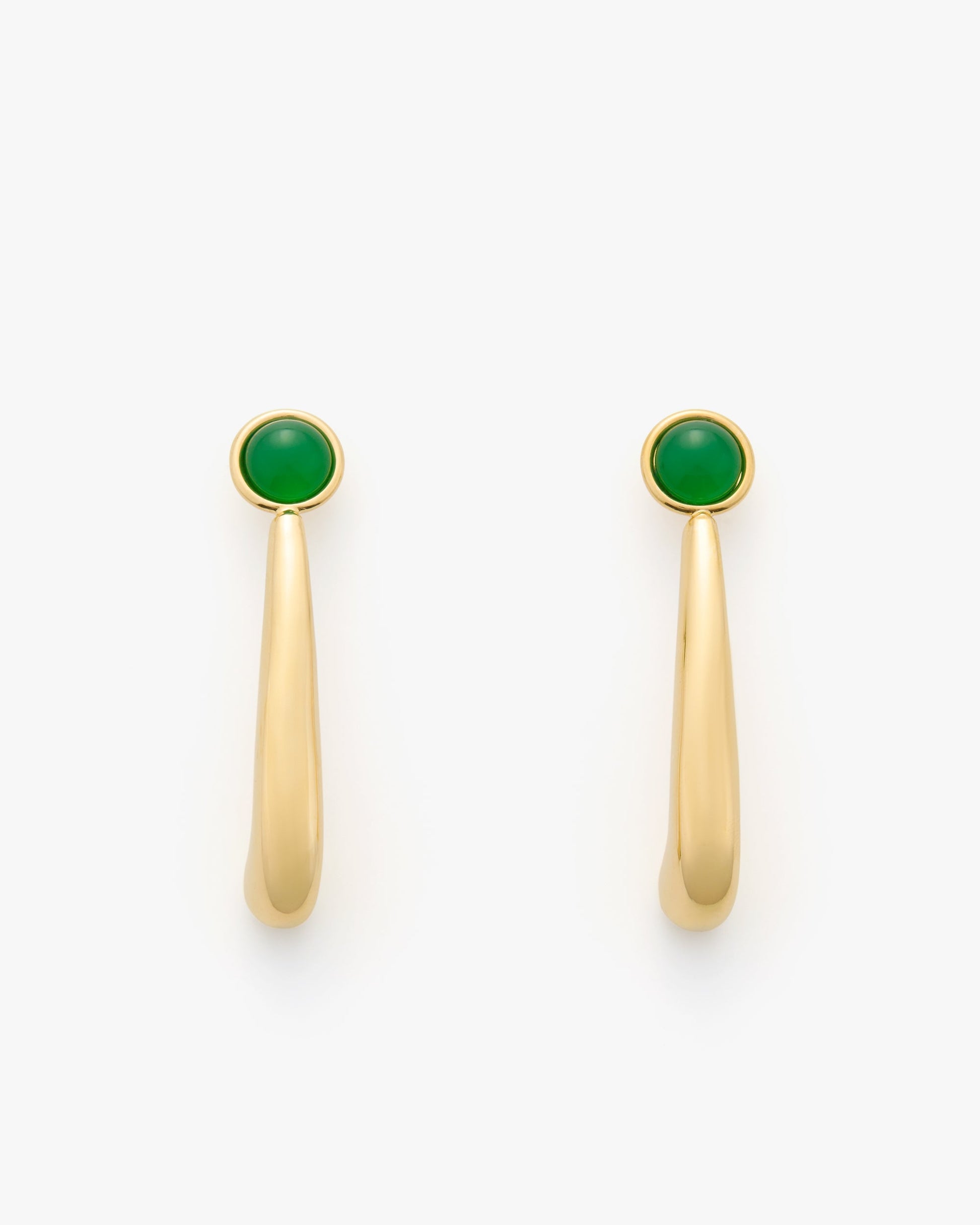 Beaded Long Lluvia Earrings