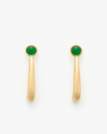 Beaded Long Lluvia Earrings