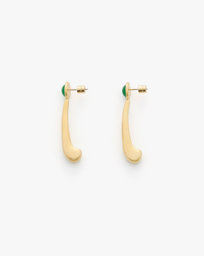 Beaded Long Lluvia Earrings