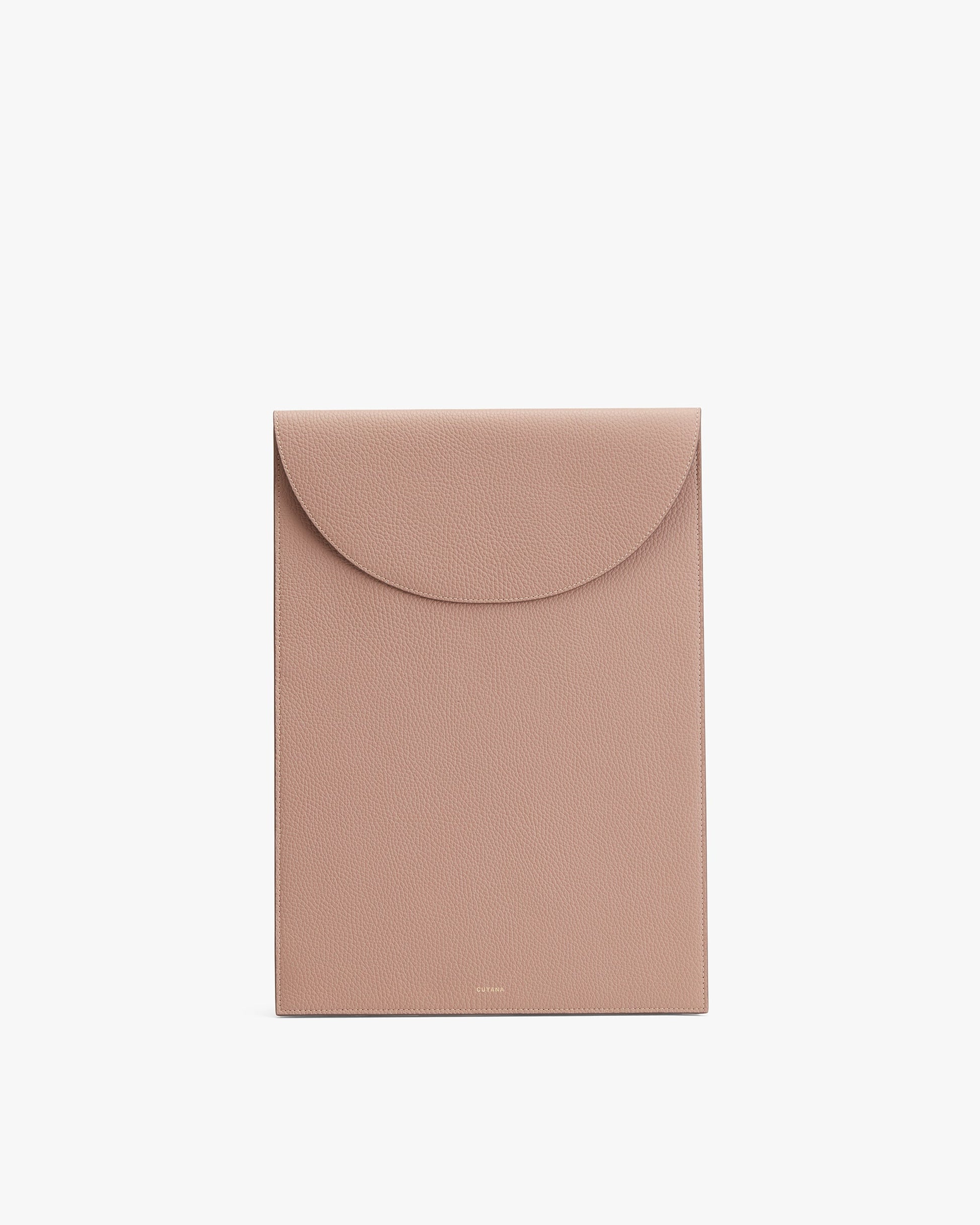 Convertible Leather Laptop Sleeve 15-16-inch