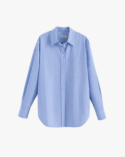 Faherty Coastal Poplin Relaxed Shirt