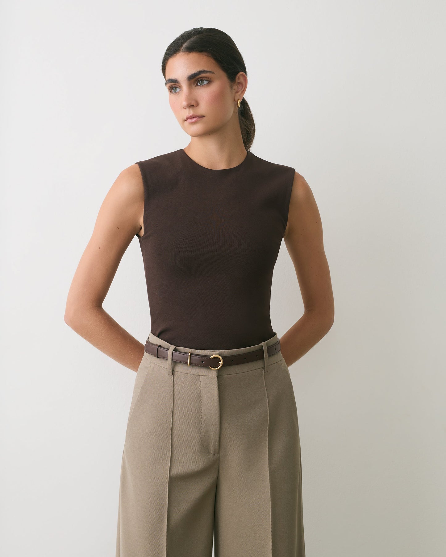 Crescent Buckle Belt