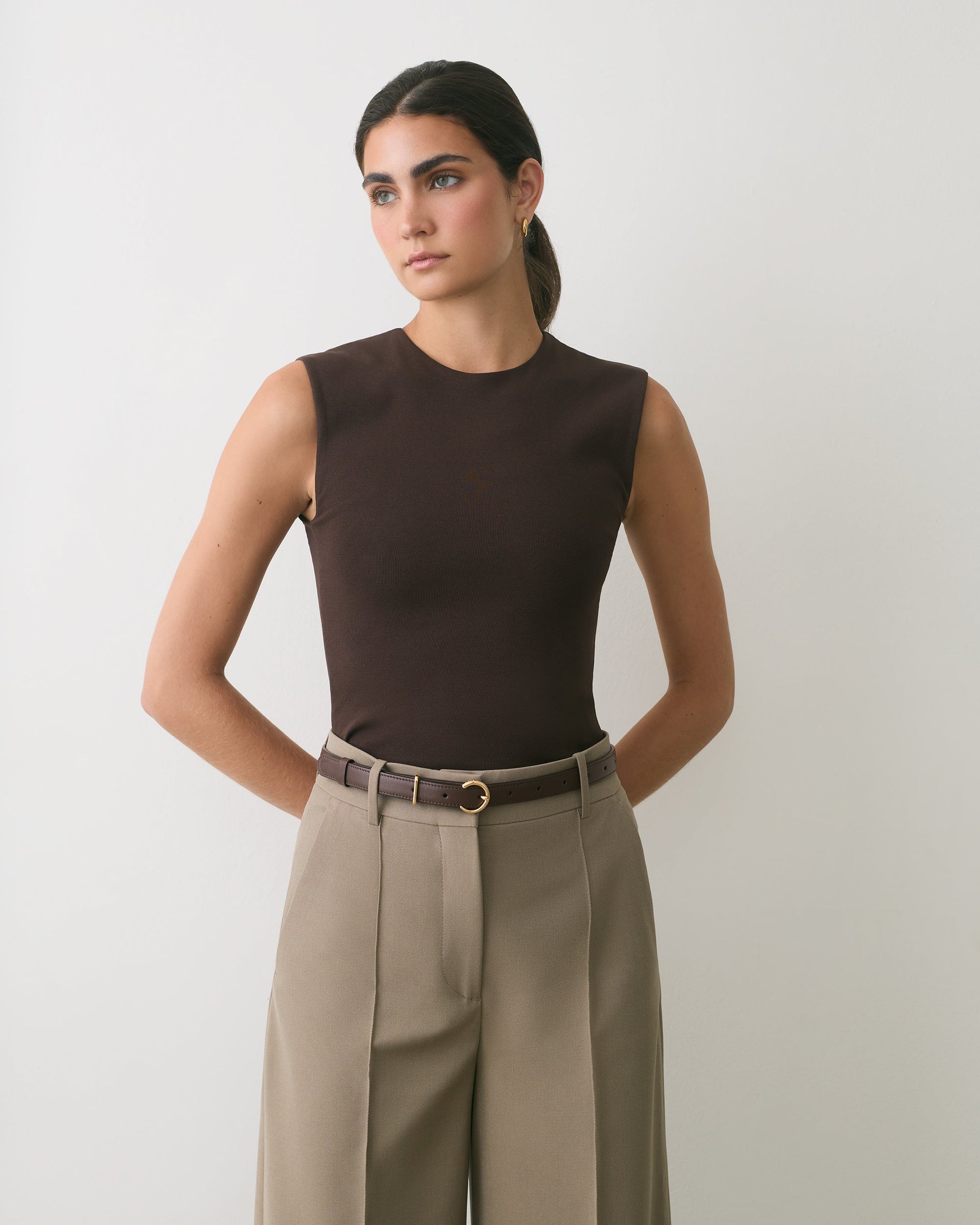 Crescent Buckle Belt