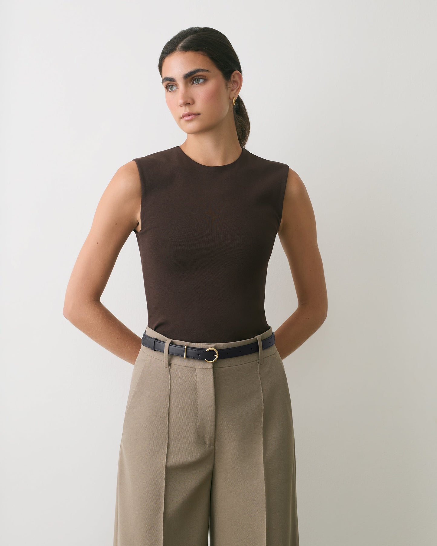 Crescent Buckle Belt