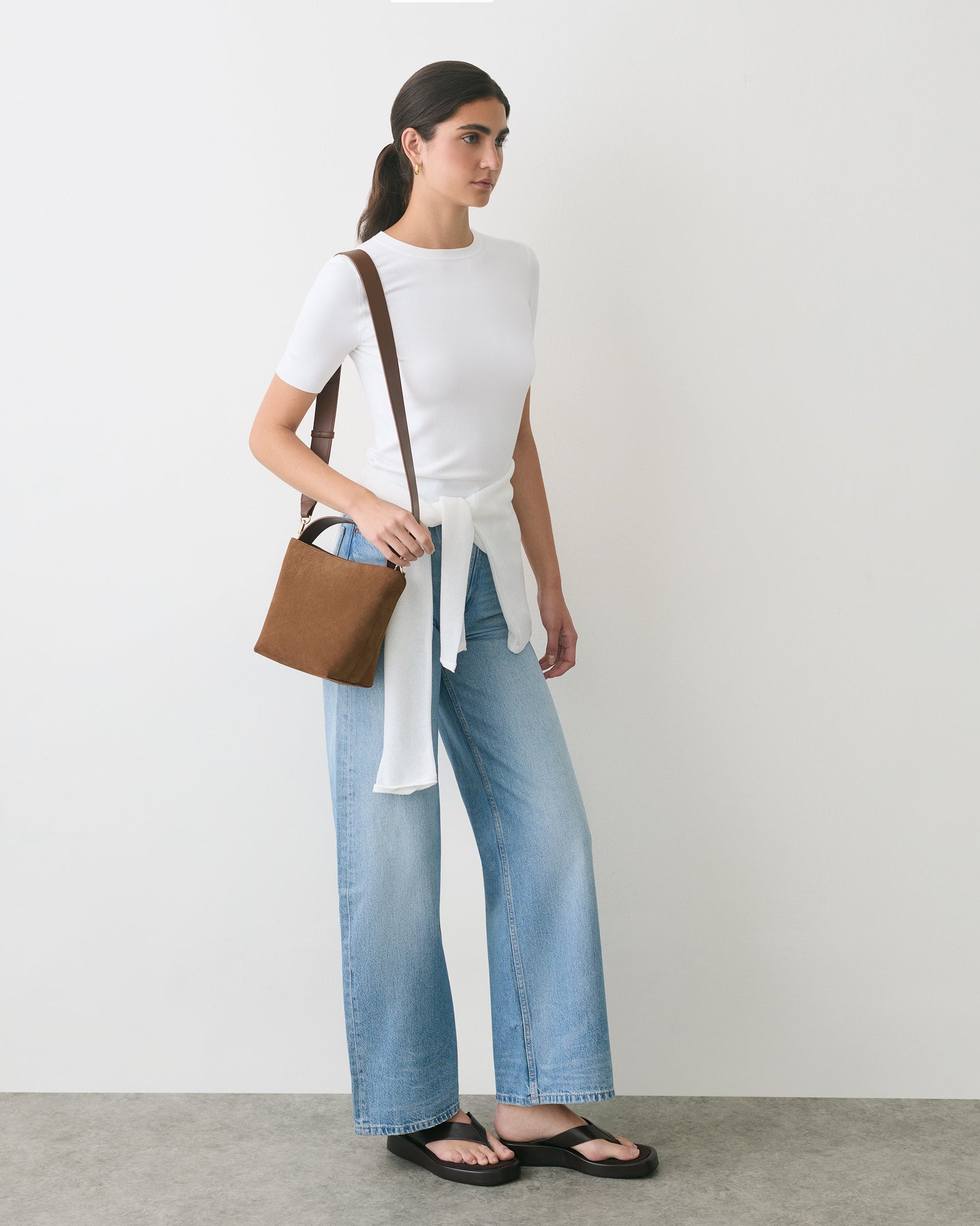 Mini Linea Bucket Bag
