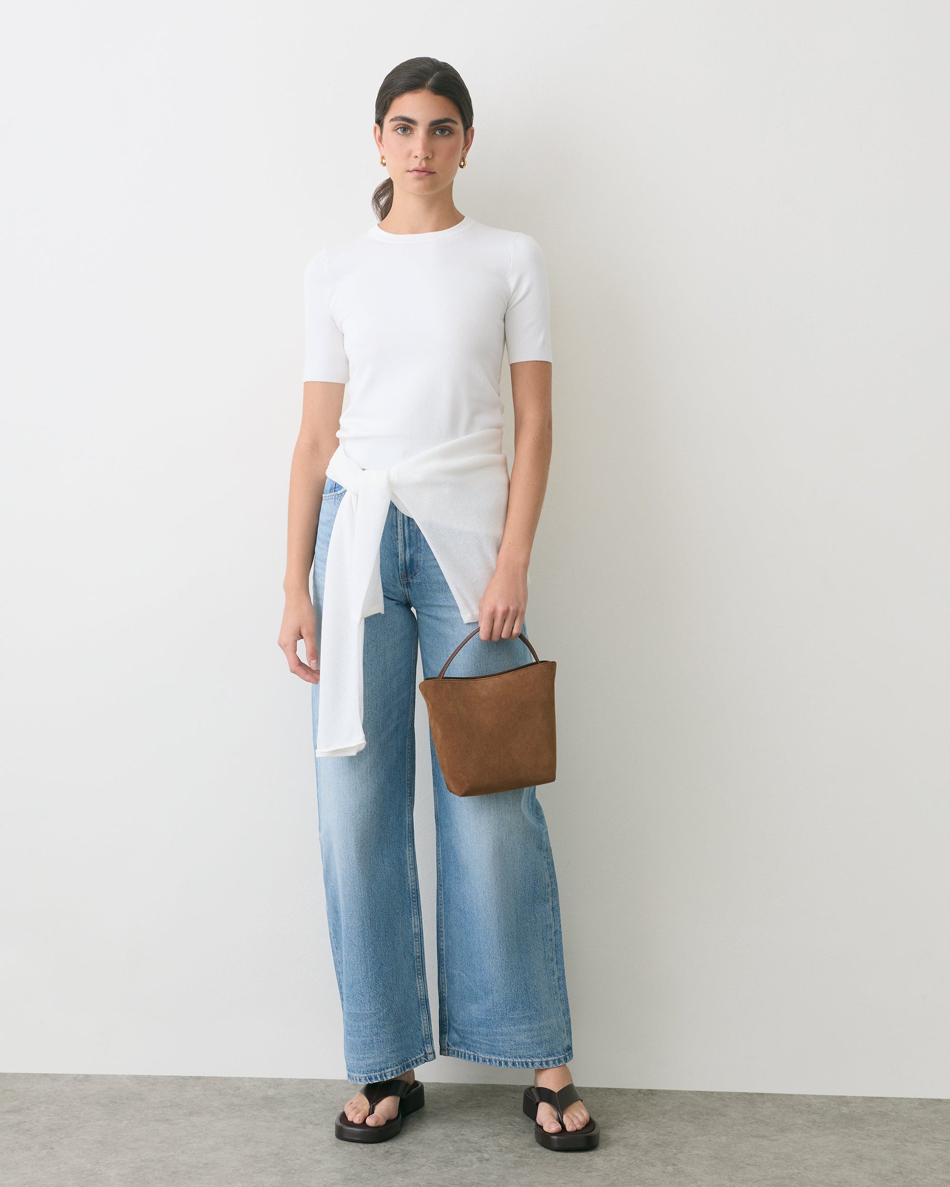 Mini Linea Bucket Bag